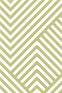 Abstract Striped Geometric Notebook