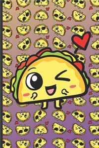 Happy Smiling Taco Notebook