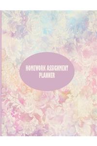 Homework Assignment Planner