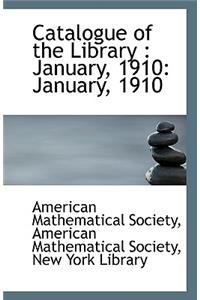 Catalogue of the Library