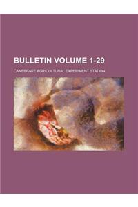 Bulletin Volume 1-29