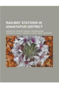 Railway Stations in Anantapur District