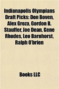 Indianapolis Olympians Draft Picks