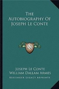 Autobiography of Joseph Le Conte
