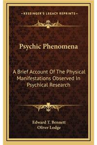 Psychic Phenomena