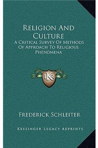 Religion And Culture