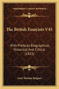 British Essayists V45