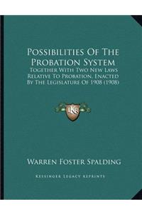Possibilities of the Probation System