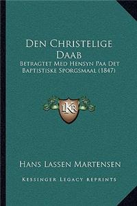 Den Christelige Daab