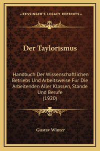 Der Taylorismus