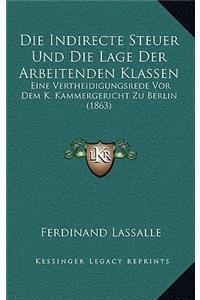 Indirecte Steuer Und Die Lage Der Arbeitenden Klassen