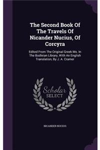 Second Book Of The Travels Of Nicander Nucius, Of Corcyra