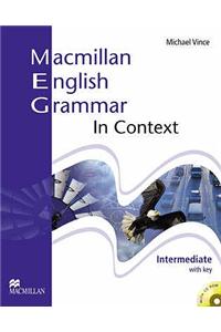 Macmillan English Grammar In Context Intermediate Pack with Key