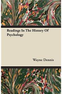Readings In The History Of Psychology