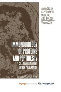 Immunobiology of Proteins and Peptides IV
