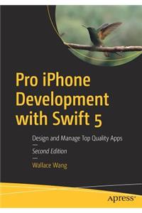 Pro iPhone Development with Swift 5