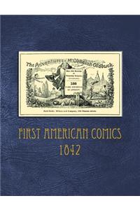 The Adventures of Mr. Obadiah Oldbuck; First American Comics - 1842