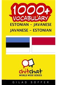 1000+ Estonian - Javanese Javanese - Estonian Vocabulary