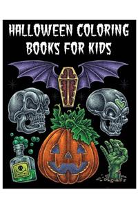 Halloween Coloring Books for Kids