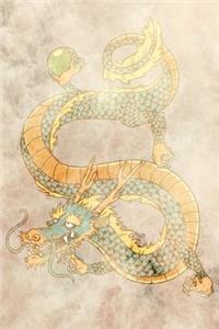 Heavenly Dragon Grid Notebook