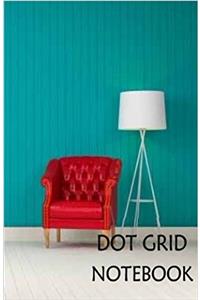 Dot Grid Notebook Red Sofa