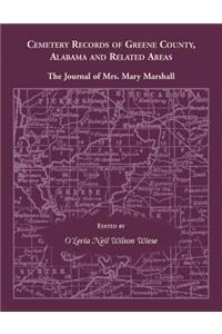 Cemetery Records of Greene County, Alabama, and Related Areas