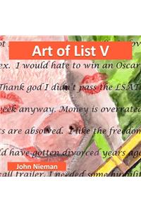 Art of List V