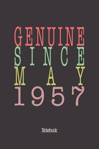 Genuine Since May 1957