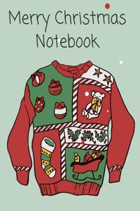 Merry Christmas Notebook