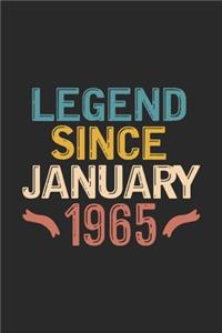 Legend Since January 1965
