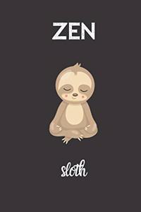 zen sloth