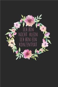 Ich bin nicht klein ich bin ein Konzentrat