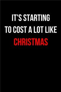 It's Starting to Cost a Lot Like Christmas