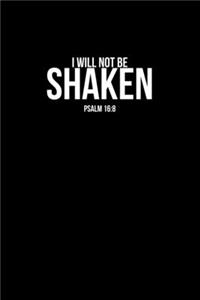 I Will Not Be Shaken