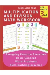 Multiplication and Division Math Workbook for 3rd Grade