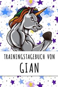Trainingstagebuch von Gian
