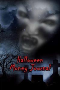 Halloween Money Journal: 52 Weeks Money Planner Notebook To Debt Out or Passive Income - Cemetery Cover Print