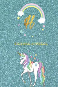 Unicorn Journal H of Activity