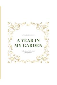 A year in my garden, Unique herbarium