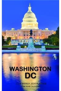Washington D.C. 5 x 8 Weekly 2020 Planner