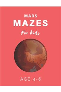 Mars Mazes For Kids Age 4-6