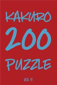 Kakuro 200 Puzzle Vol5