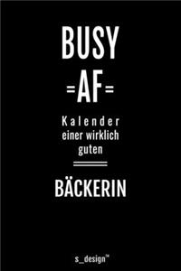 Kalender für Bäcker / Bäckerin