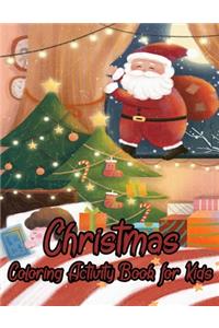 Christmas Coloring Activity Book For Kids