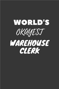 Warehouse Clerk Notebook