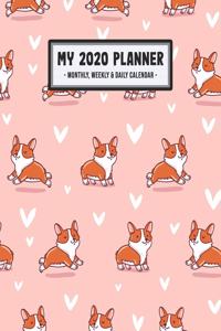 My 2020 Calendar Planner
