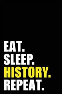 Eat Sleep History Repeat