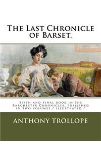 The Last Chronicle of Barset.