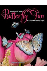 Adult Coloring Books Butterfly Fun