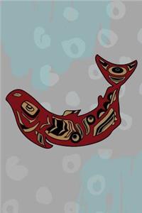 Native Indian Salmon Totem